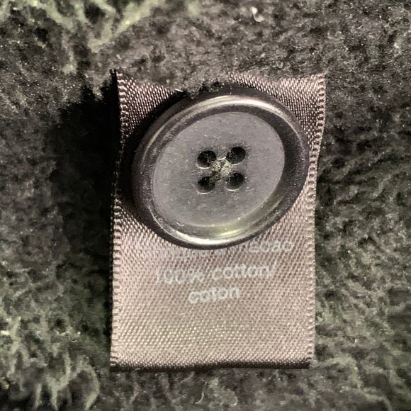 JOHN VARVATOS STAR USA Size XL Black Waffle Knit Cotton Fleece Lined Jacket - Picture 5 of 5